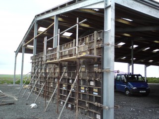 Concrete shuttering